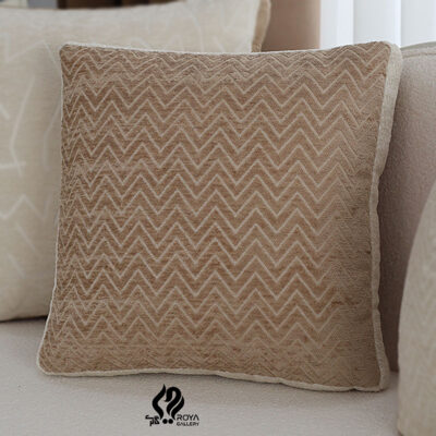 کوسن مربعی سه بعدی ماندانا کرم نسکافه طرحدار