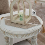 رانر ترکیبی طرح ماندانا مخمل کرم نسکافه