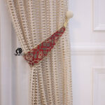 هولدر پرده و گل میخ خاتون زرشکی