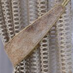 هولدر پرده و گل میخ کهکشان نسکافه ای بژ