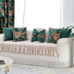 ست کوسن فلورا سبز