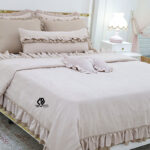 ست روتختی صورتی نسکافه ای