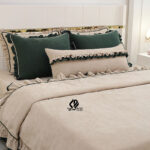 ست روتختی سبز نسکافه ای