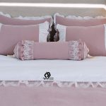 ست روتختی شاهدخت سفید صورتی