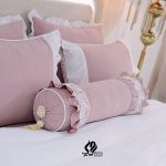 ست روتختی شاهدخت سفید صورتی