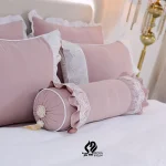 ست روتختی شاهدخت سفید صورتی