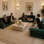 ست شاهنشین مخمل سبز - تصویر 7